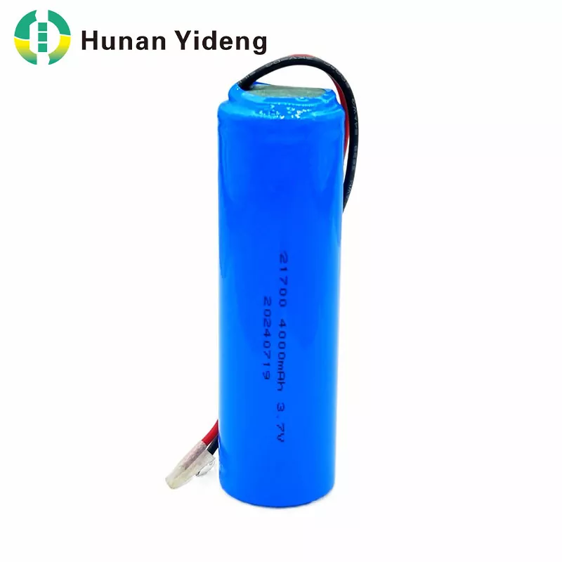 21700 3.7V 4000mAh 충전식 액체 배터리 롱 ​​사이클