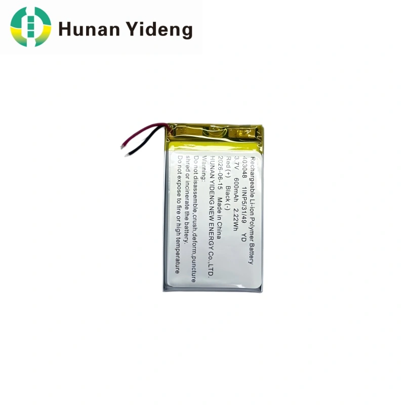 3.7V 450mAh 403048 초박형 리튬 폴리머 배터리 미니 Lipo 셀