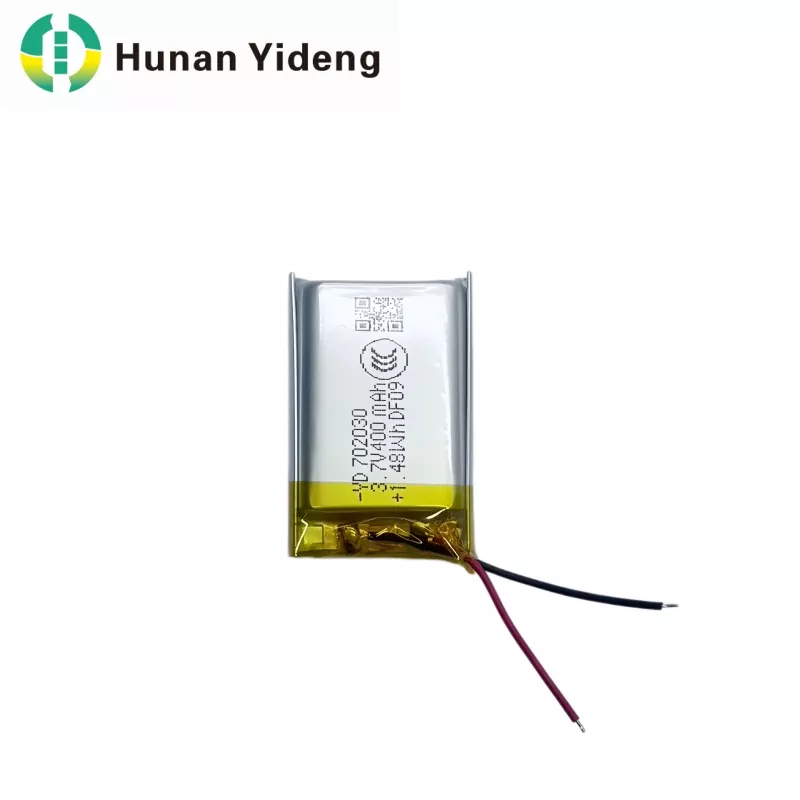 의료기기, 램프 및 랜턴용 400mAh 리튬이온 각형 배터리